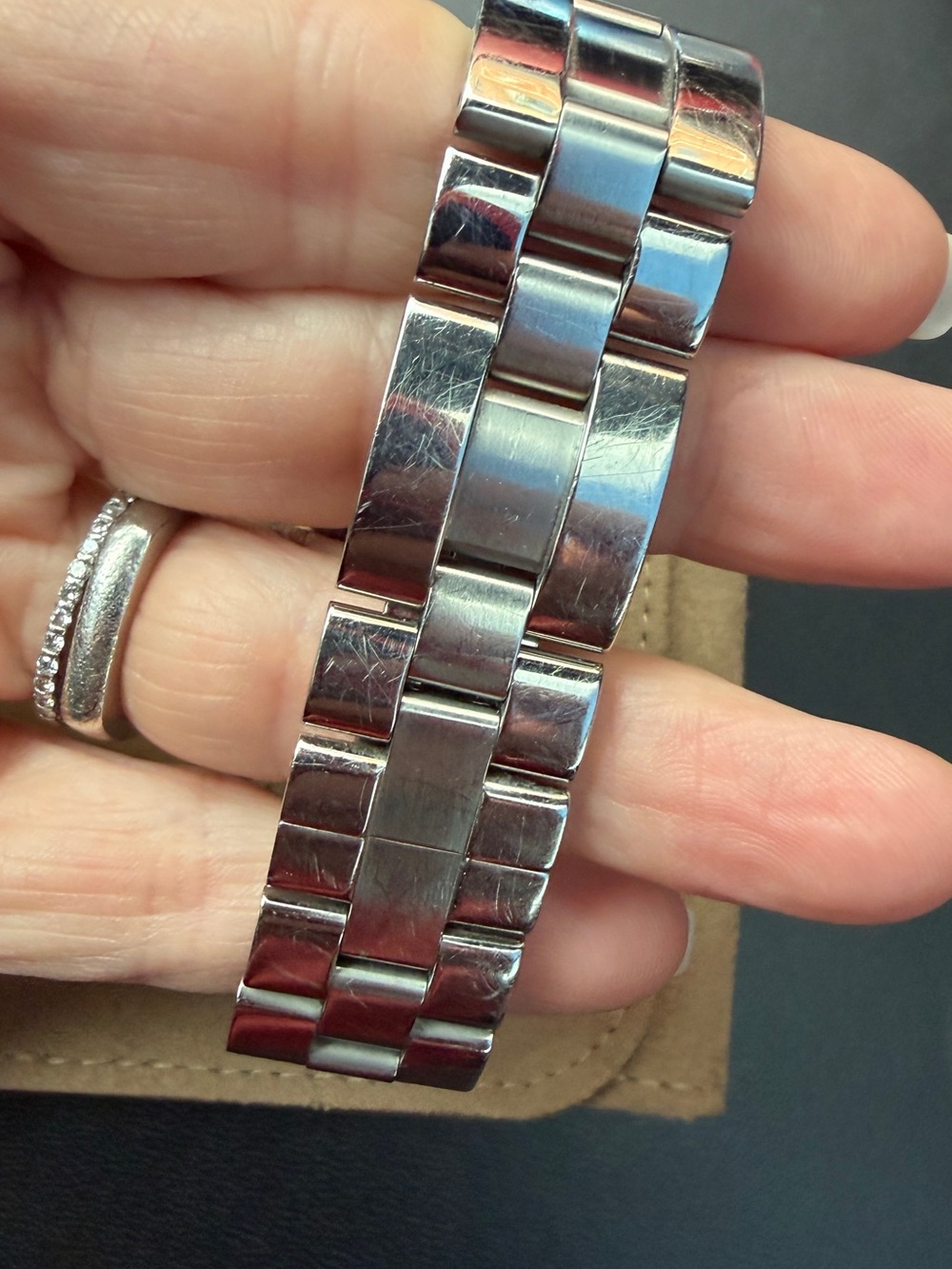 Cartier Silver Tone Diamond Bezel Women's Automatic Watch - Picture 3 of 9